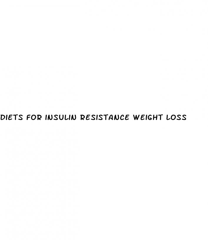 diets for insulin resistance weight loss