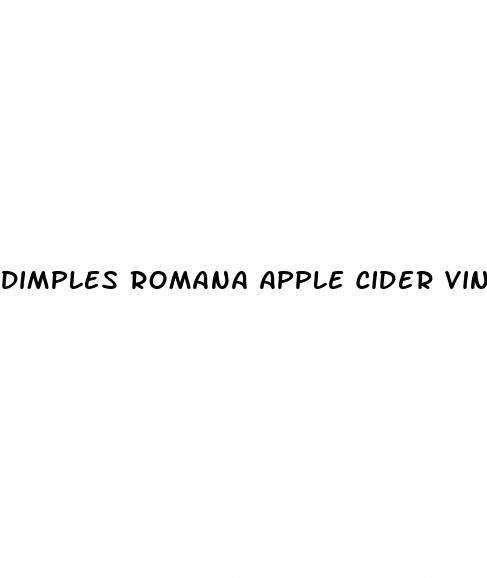 dimples romana apple cider vinegar gummies