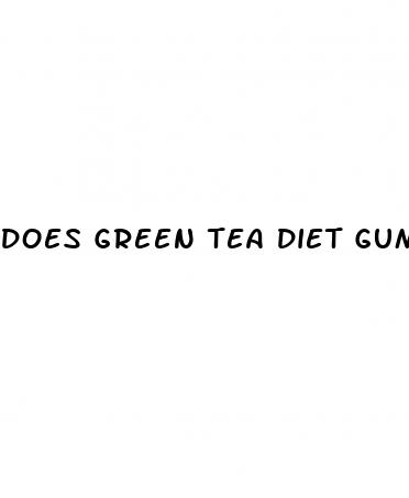 does green tea diet gummies work