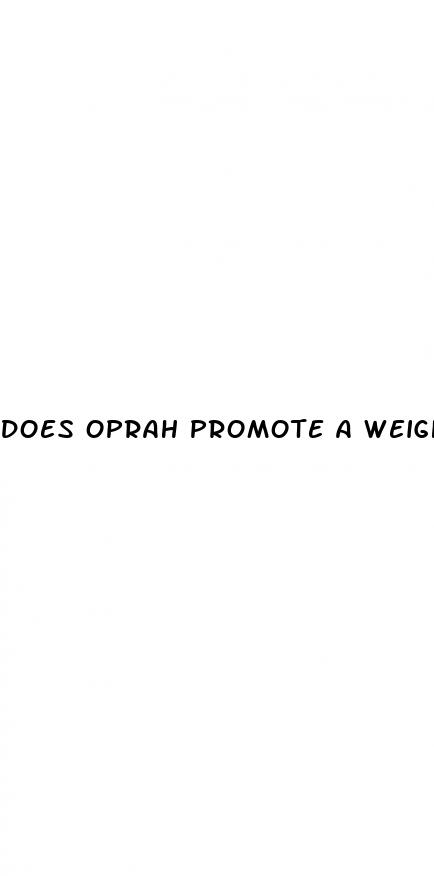 does oprah promote a weight loss gummy