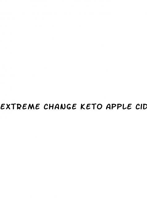 extreme change keto apple cider vinegar gummies