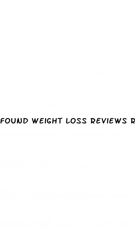 found weight loss reviews reddit