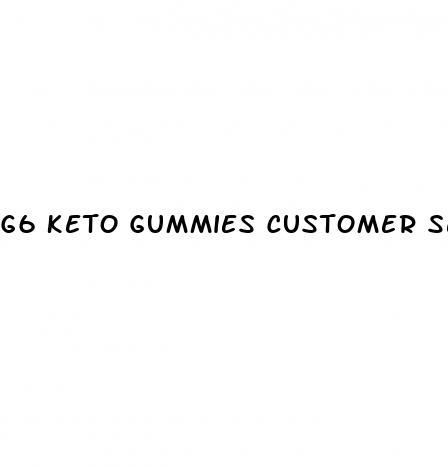 g6 keto gummies customer service number