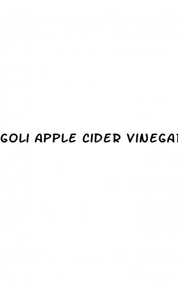 goli apple cider vinegar gummies 60 pack