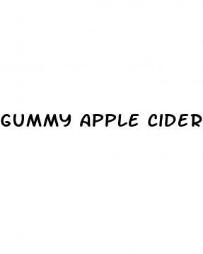 gummy apple cider vinegar pills