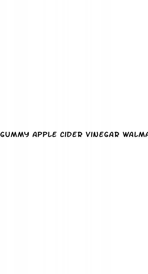 gummy apple cider vinegar walmart