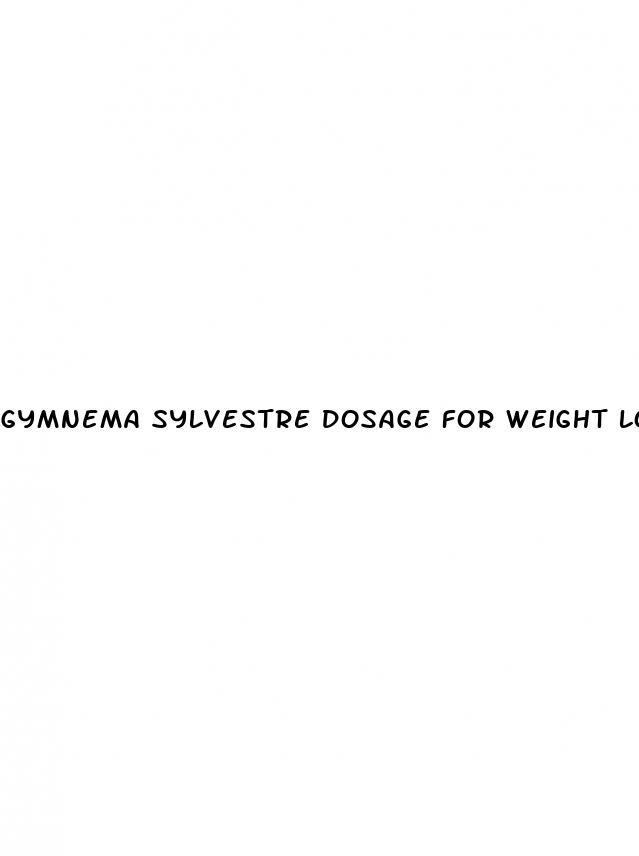 gymnema sylvestre dosage for weight loss