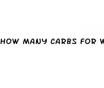 how many carbs for weight loss