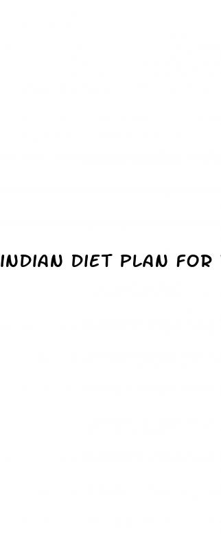 indian diet plan for weight loss