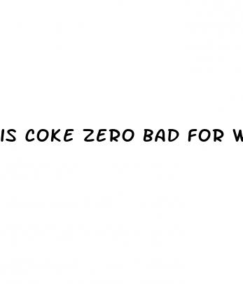 is coke zero bad for weight loss