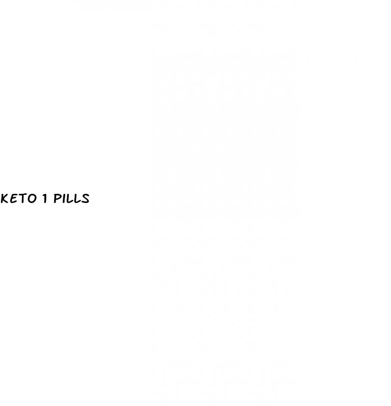 keto 1 pills