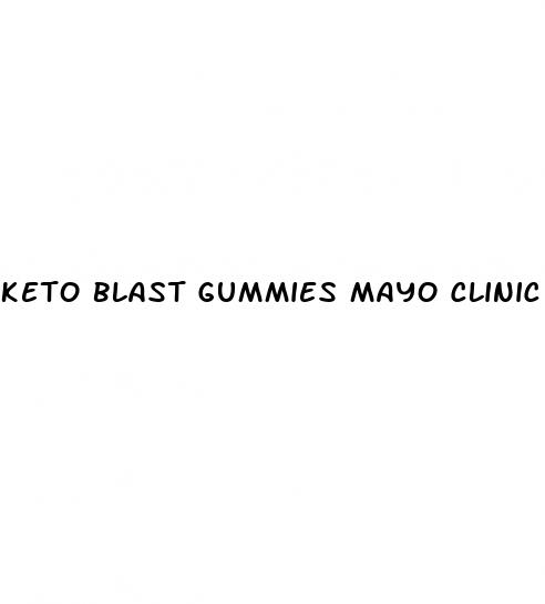 keto blast gummies mayo clinic