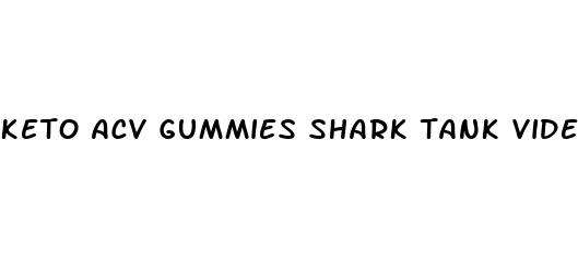 keto acv gummies shark tank video