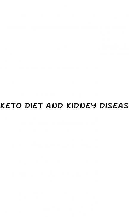 keto diet and kidney disease