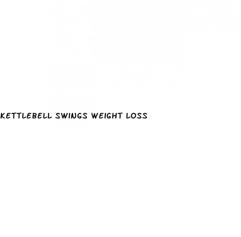 kettlebell swings weight loss