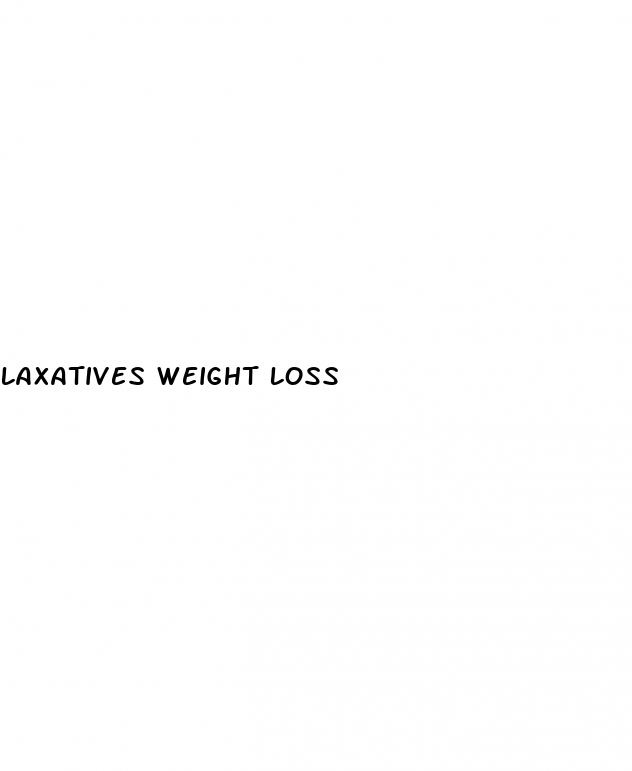 laxatives weight loss
