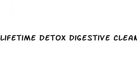 lifetime detox digestive cleanse