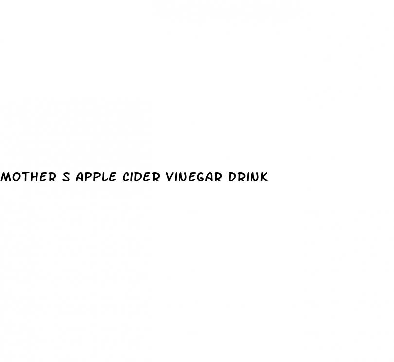 mother s apple cider vinegar drink
