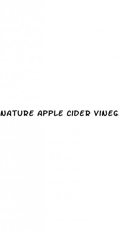 nature apple cider vinegar gummies