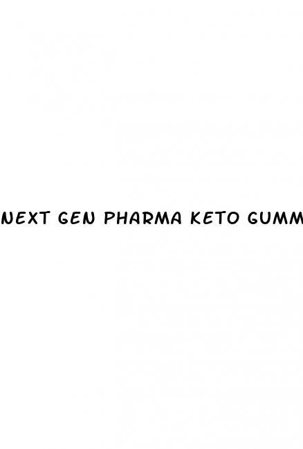 next gen pharma keto gummies