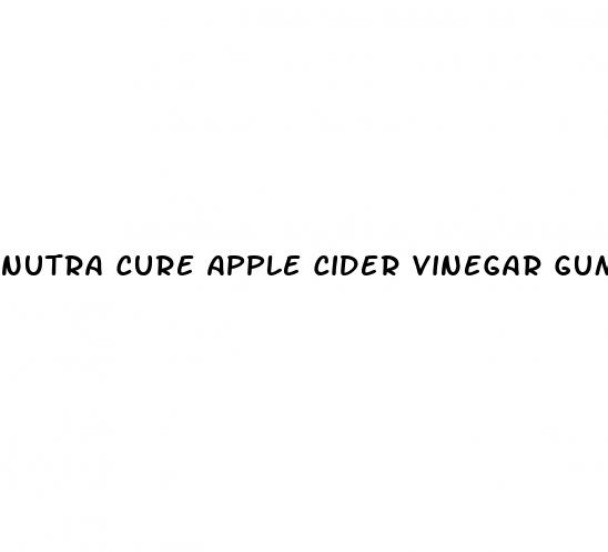 nutra cure apple cider vinegar gummies reviews