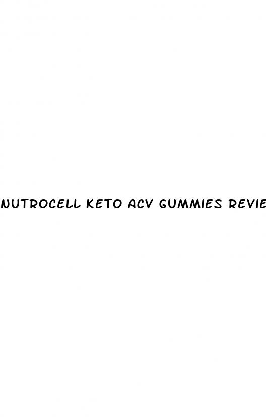 nutrocell keto acv gummies reviews