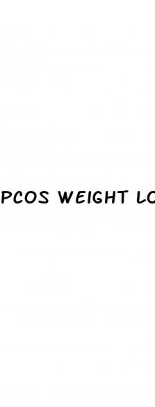pcos weight loss meal plan