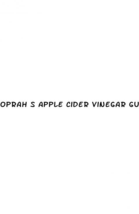 oprah s apple cider vinegar gummies