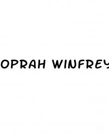 oprah winfrey on weight loss