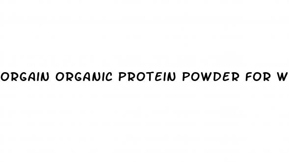 orgain organic protein powder for weight loss