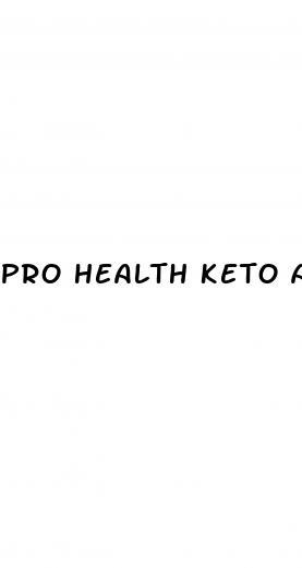 pro health keto acv