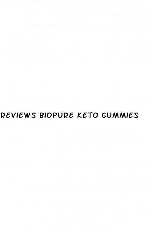reviews biopure keto gummies