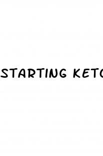 starting keto diet