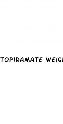 topiramate weight loss reviews