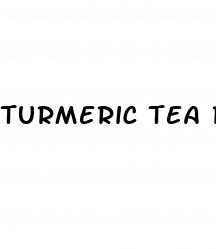 turmeric tea recipe for weight loss