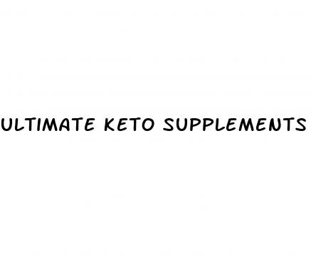 ultimate keto supplements