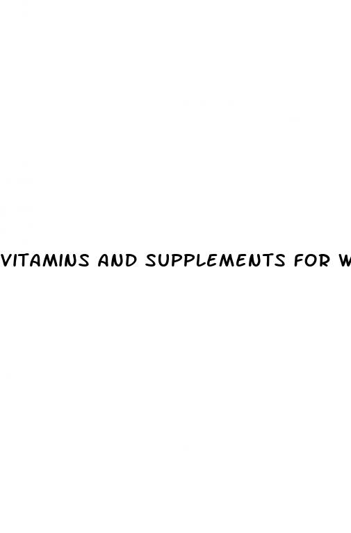 vitamins and supplements for weight loss