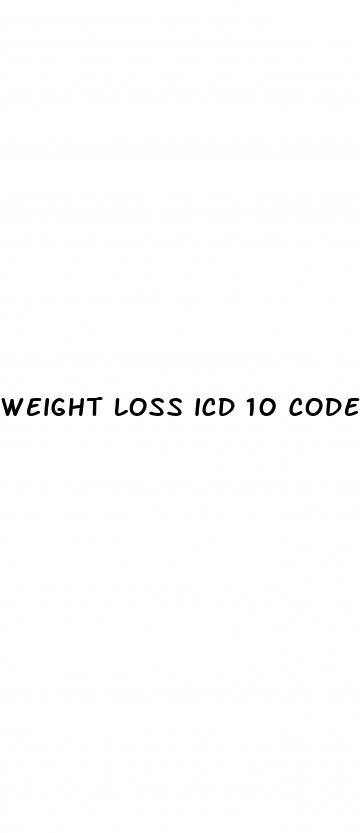 weight loss icd 10 code
