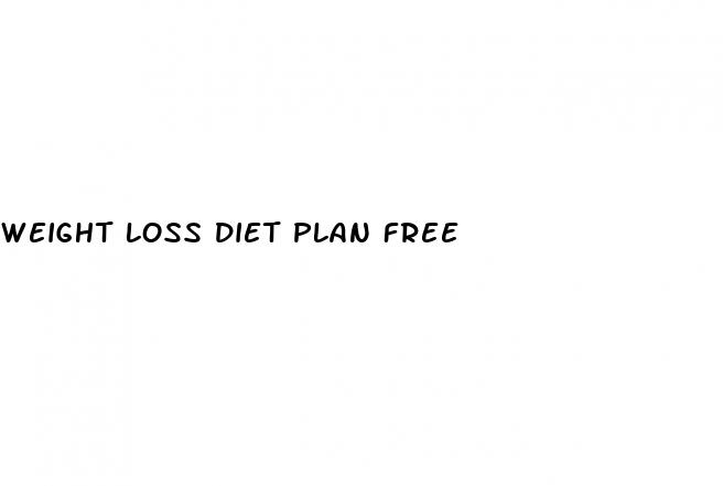 weight loss diet plan free