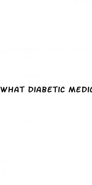 what diabetic medication causes weight loss