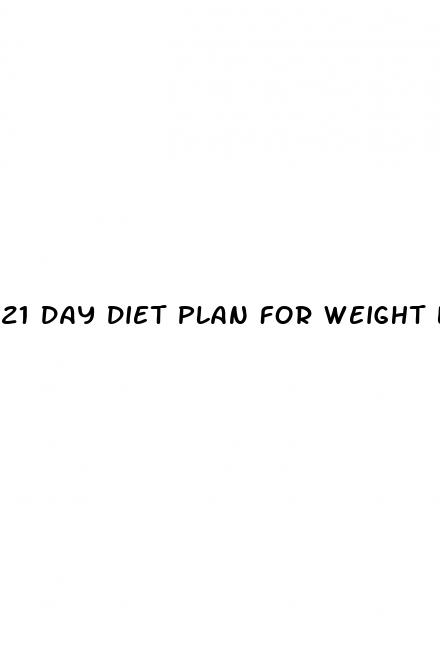 21 day diet plan for weight loss
