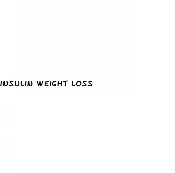 insulin weight loss