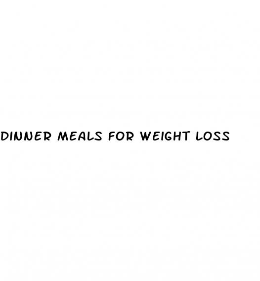 dinner meals for weight loss