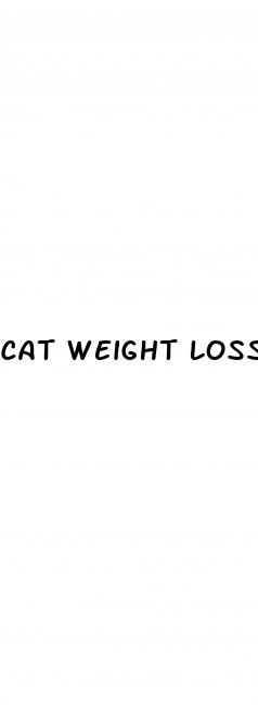 cat weight loss causes