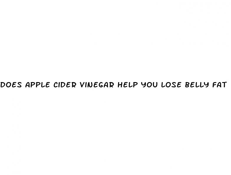 Does Apple Cider Vinegar Help You Lose Belly Fat