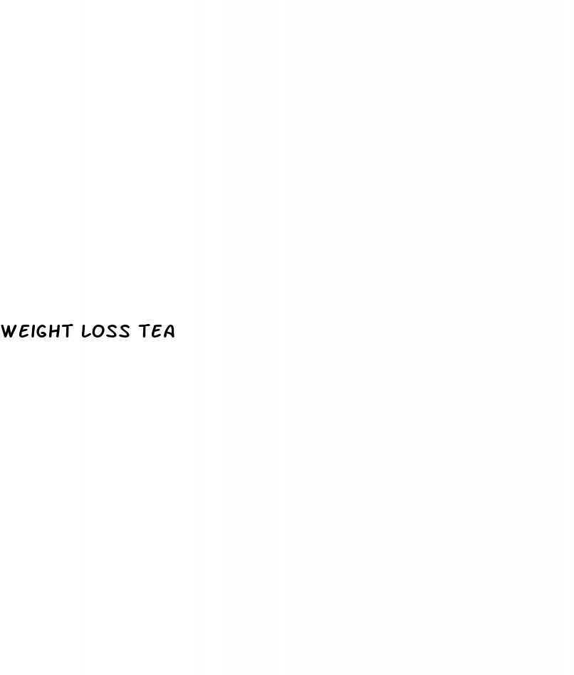 weight loss tea