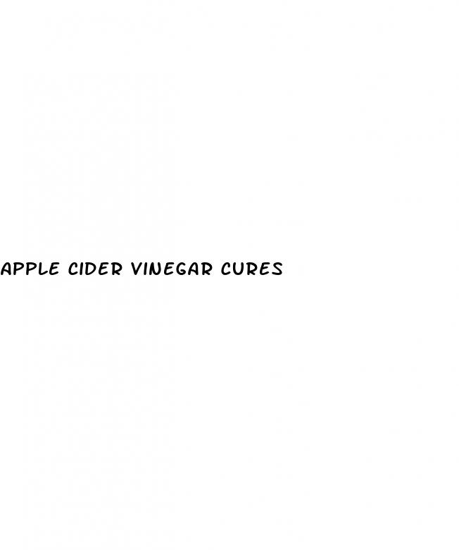 apple cider vinegar cures