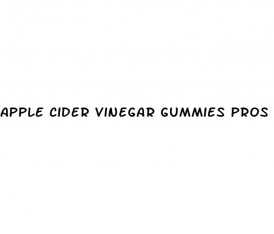 apple cider vinegar gummies pros