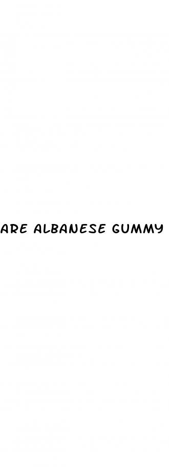 are albanese gummy bears keto
