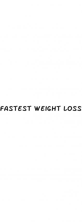 fastest weight loss diet plan